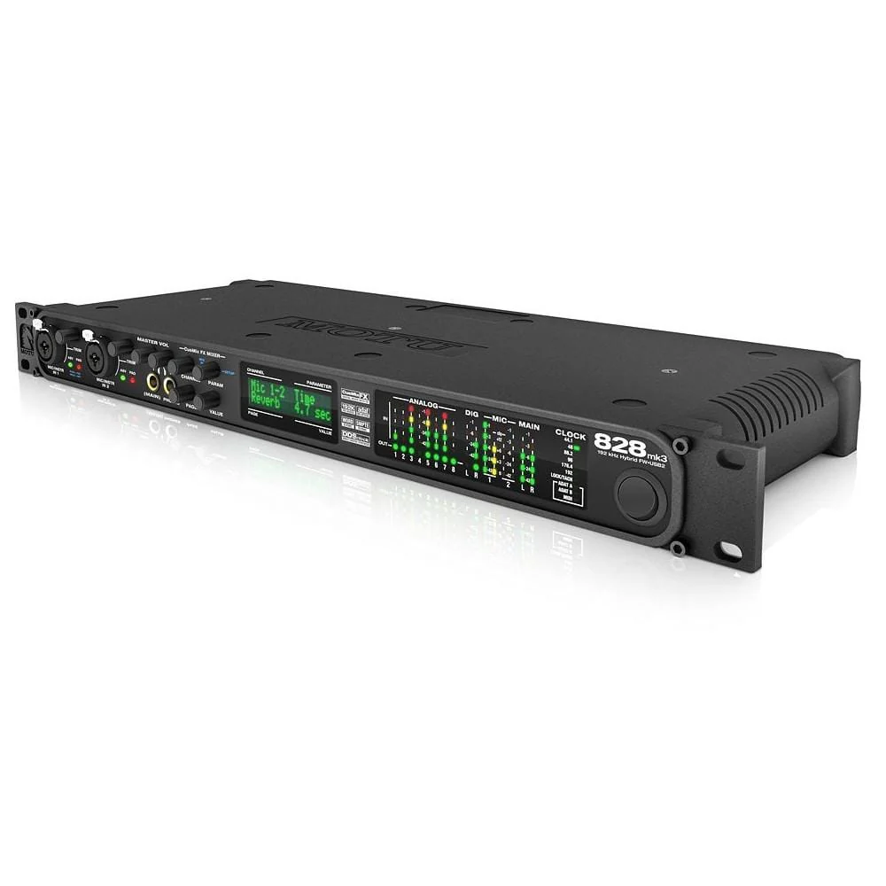 Motu 828 Mk3 Hybrid Computer Audio Interface - Image 3