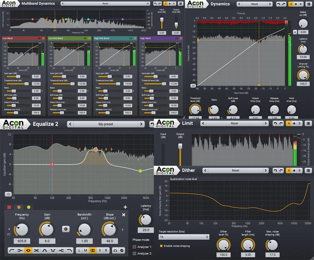 Acon Digital Mastering Suite – Professional Audio Software & Plugin