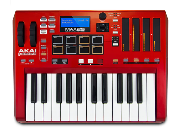 Akai Max 25 Compact USB Midi Keyboard Controller