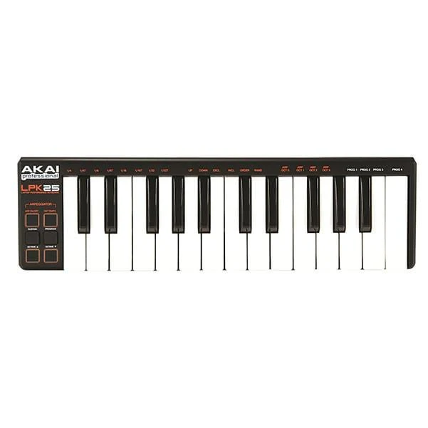Akai Professional LPK25 MK2 Laptop Performance MIDI Keyboard With MPC Beats Software Pack - Image 5