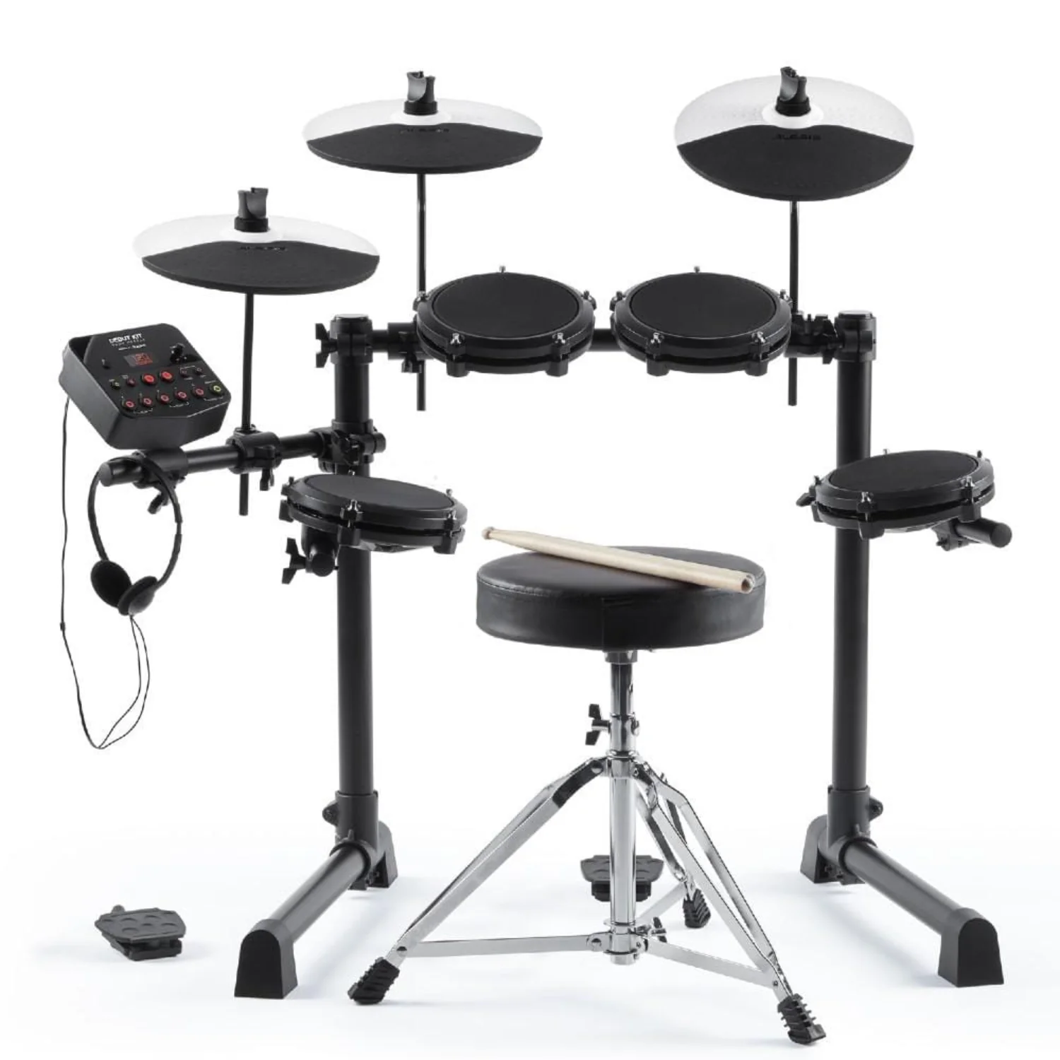 Alesis Debut Kit Children's Mesh Head Electronic Drum kit Bundle - Image 2
