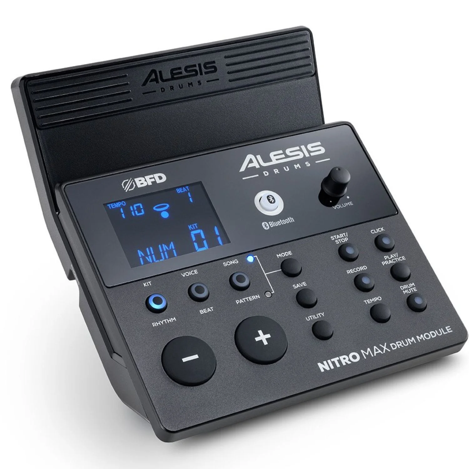 Alesis Nitro Max Kit Eight Piece Electronic Drum Kit with Mesh Heads and Bluetooth - Image 11