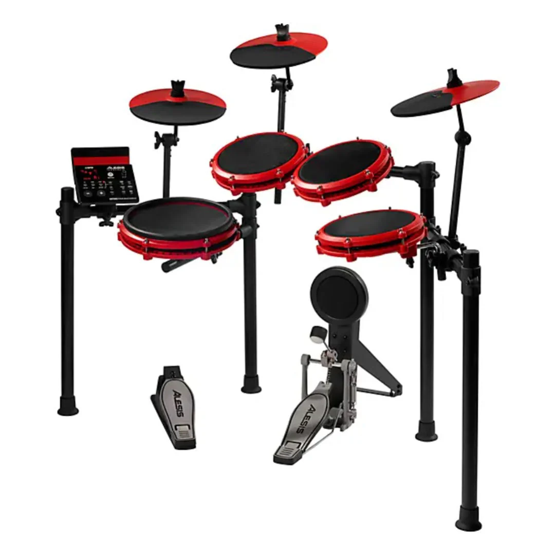Alesis Nitro Max Kit Eight Piece Electronic Drum Kit with Mesh Heads and Bluetooth - Image 15