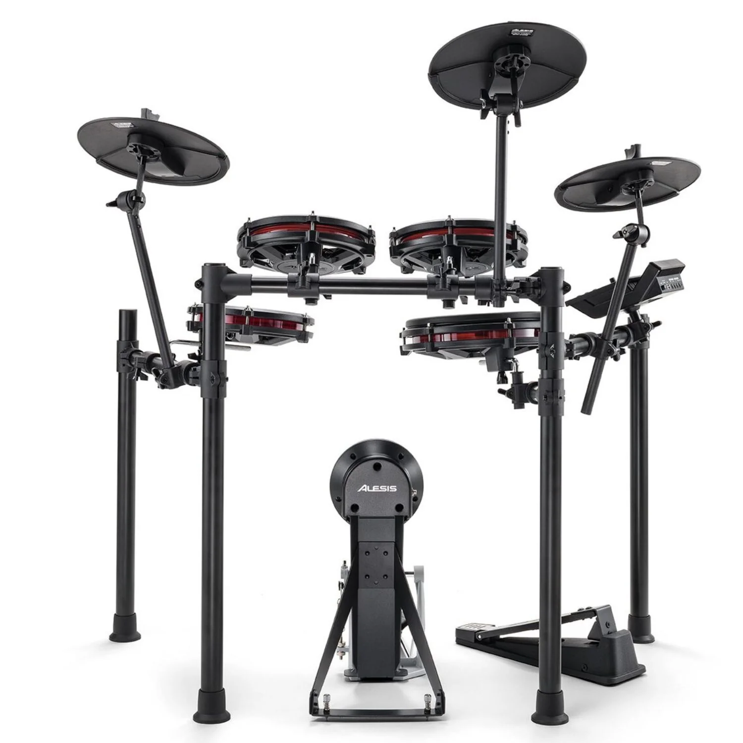 Alesis Nitro Max Kit Eight Piece Electronic Drum Kit with Mesh Heads and Bluetooth - Image 4