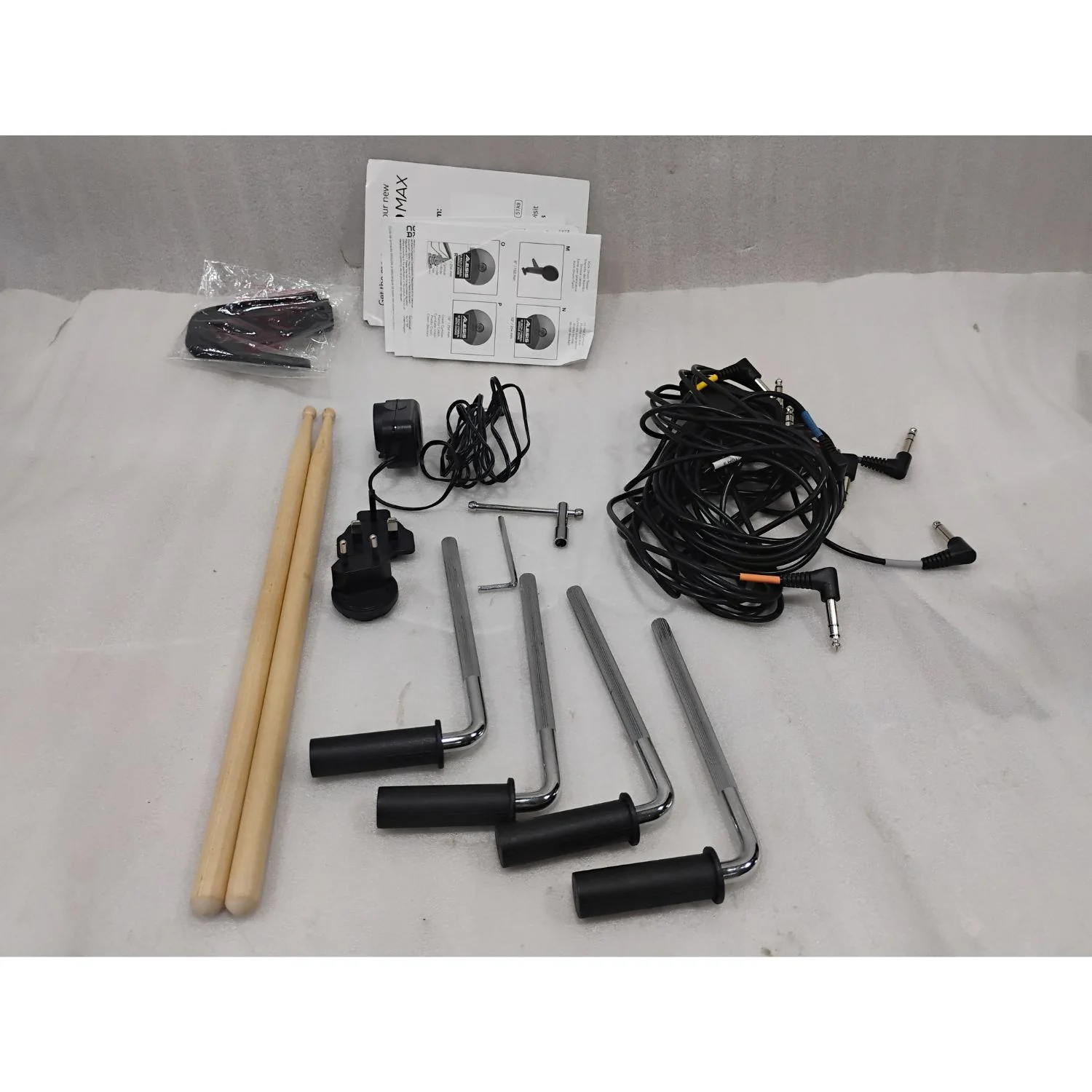 Alesis Nitro Max Kit Eight Piece Electronic Drum Kit with Mesh Heads and Bluetooth - Open Box - Image 123