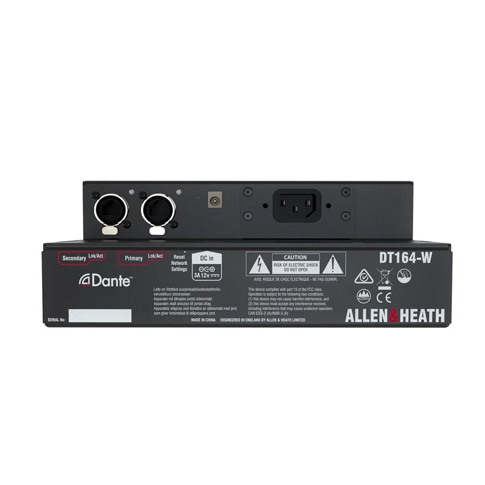 Allen & Heath DT 164 W 16 XLR Input Stage Digital I/O Box - Image 3