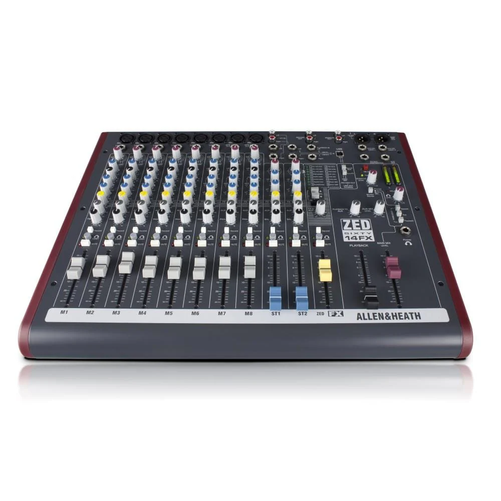 Allen & Heath ZED60-14FX 8 Mic/Line Inputs Multipurpose Mixer - Image 6