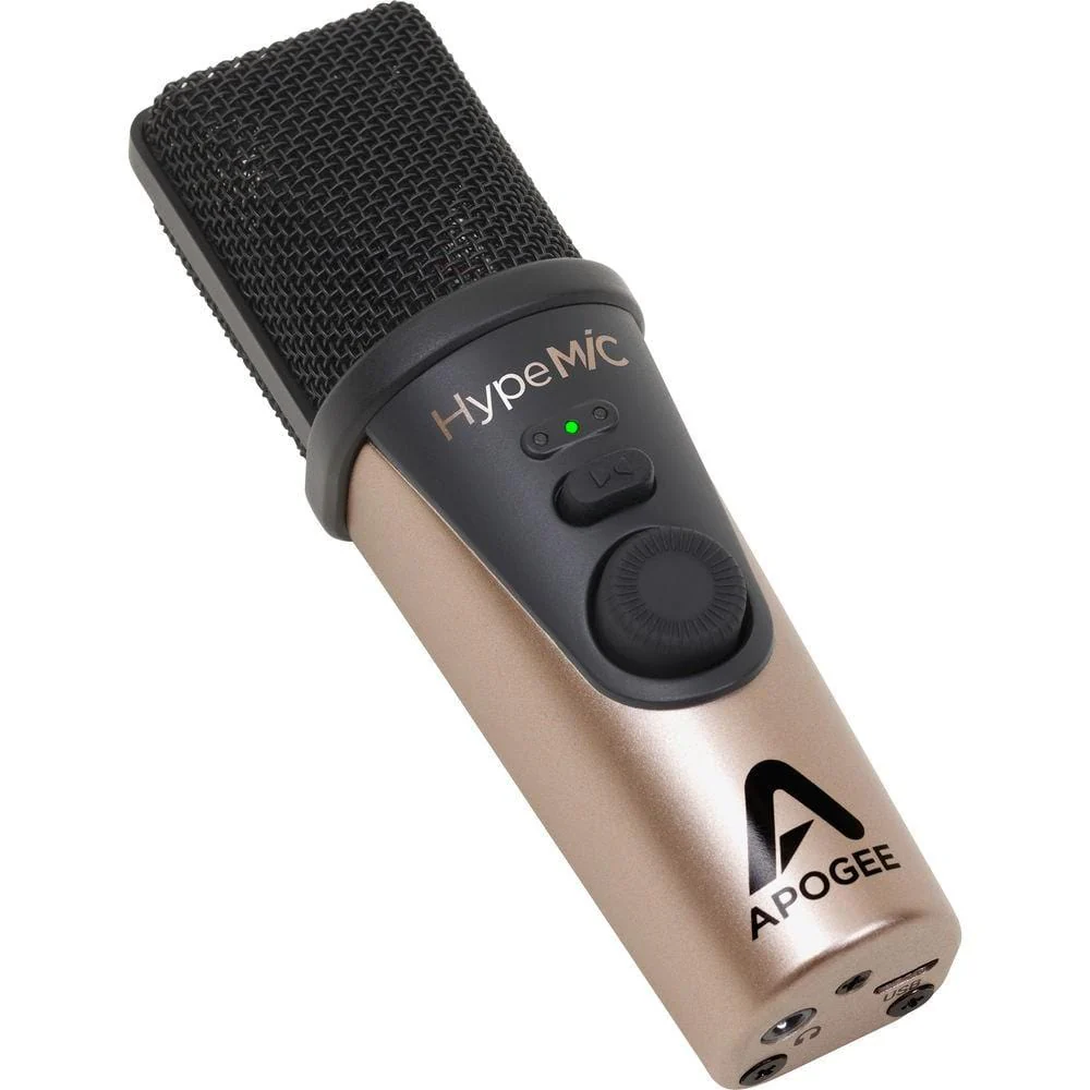 Apogee HypeMiC USB Cardioid Condenser Microphone with Built-In Analog Compressor - Image 2