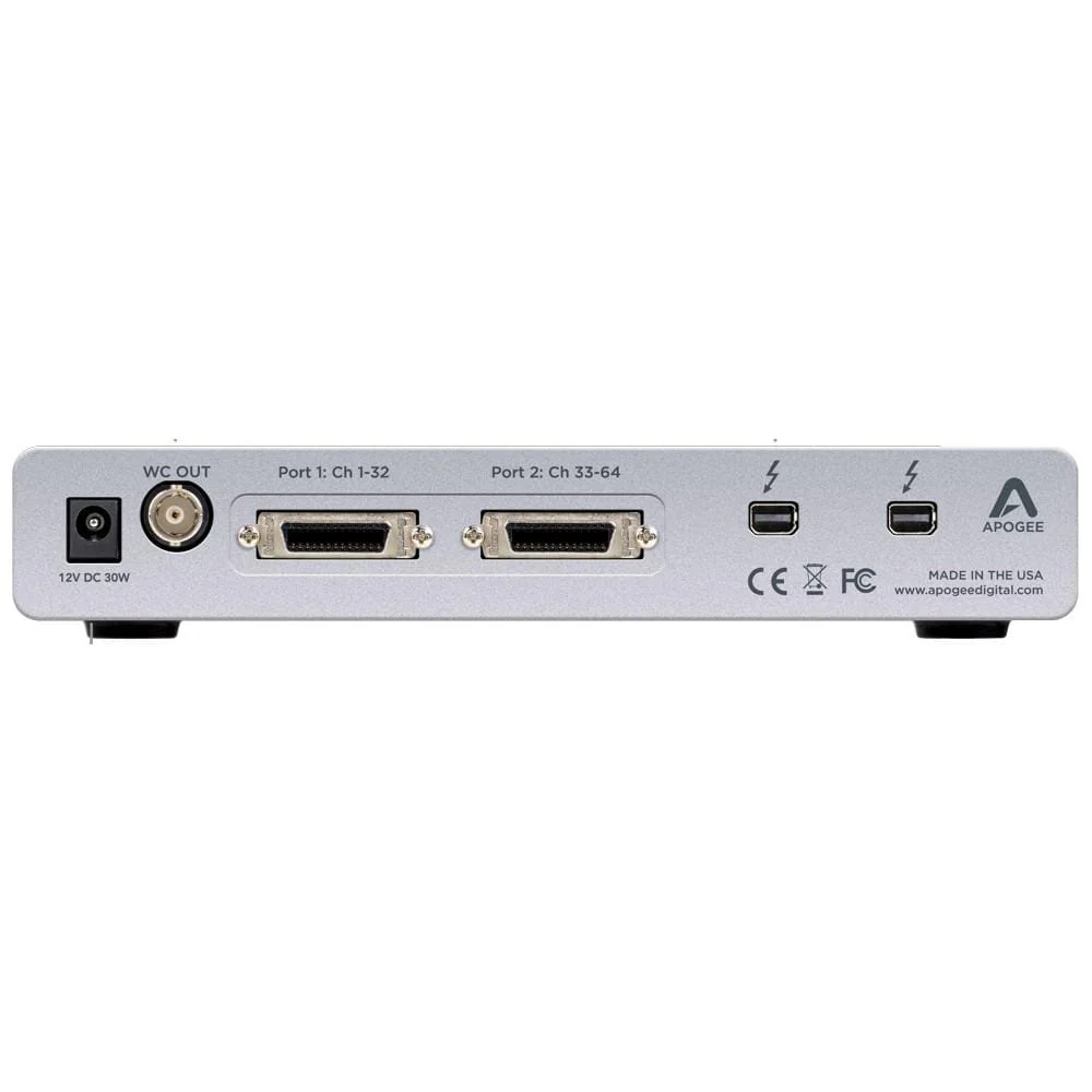 Apogee SYM64-TB ThunderBridge Audio Interface - Thunderbolt for Symphony I/O, 64 Channel - Image 3