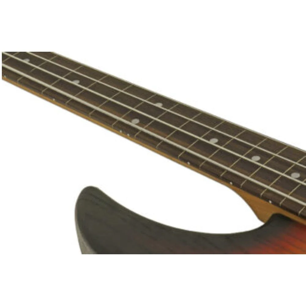 Aria 313-JP Pro II Fretless 4 String Electric Bass Guitar - Image 2