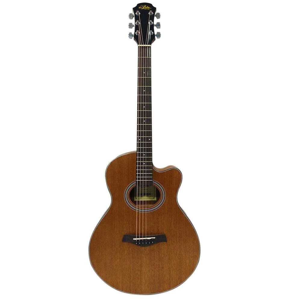 Aria FET M2 Meranti Thin-Body Cutaway Acoustic Guitar - Image 2