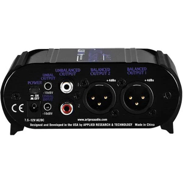 ART CleanBox Pro Dual Channel Level Converter D I Box - Image 3