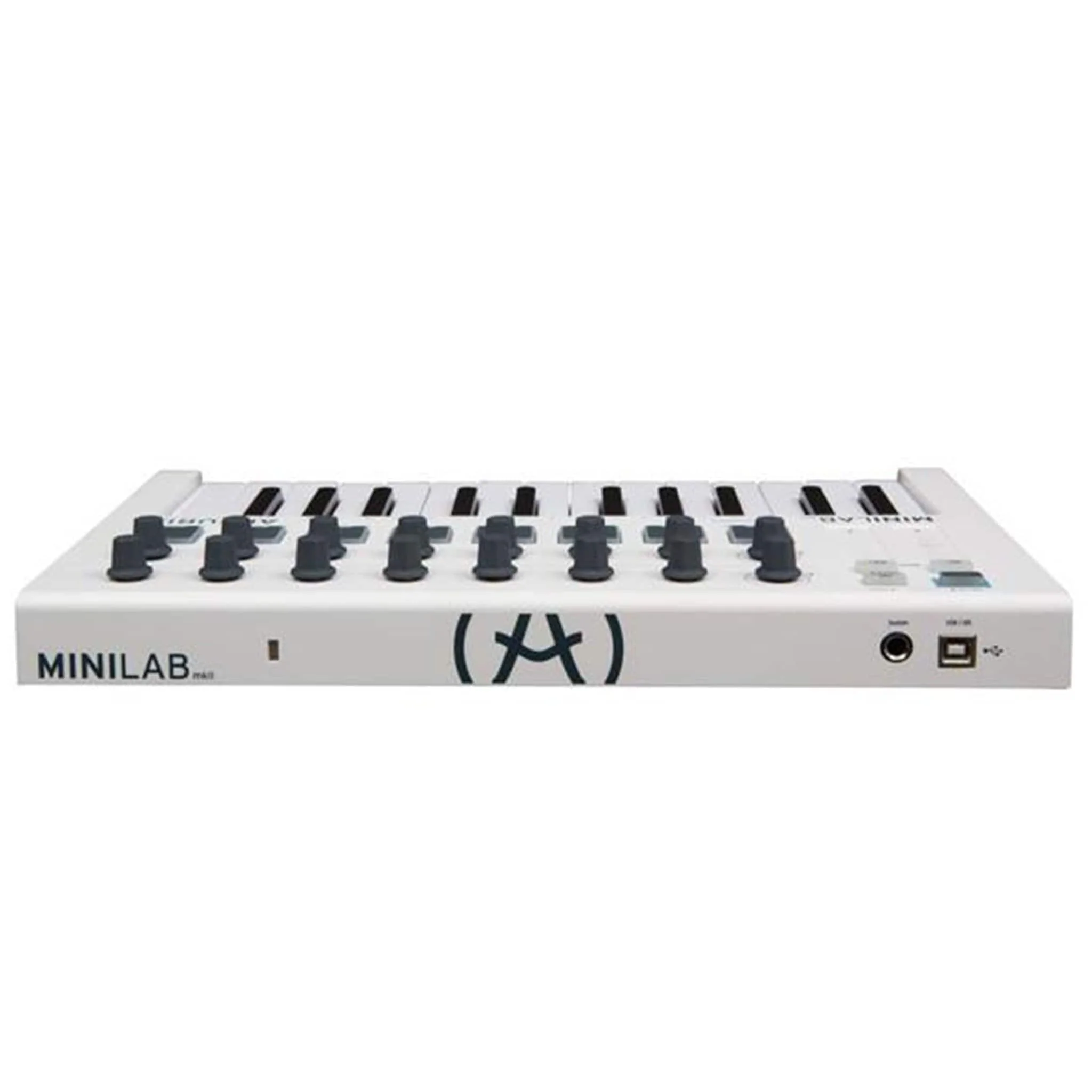 Arturia Minilab MKII 25 Slim-key Midi Keyboard - White- Open Box - Image 3