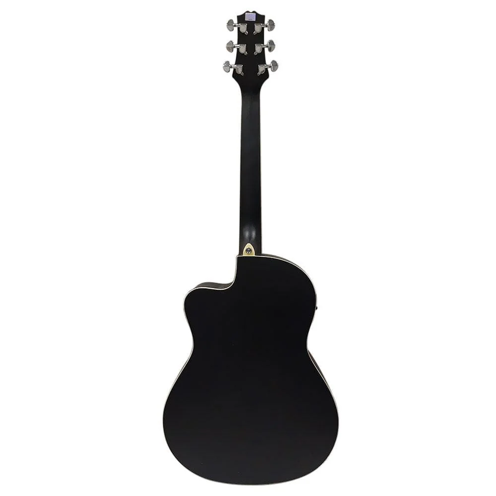 Ashton D10CEQ 39-inch Cutaway Electro Acoustic Guitar with EQ - Image 14