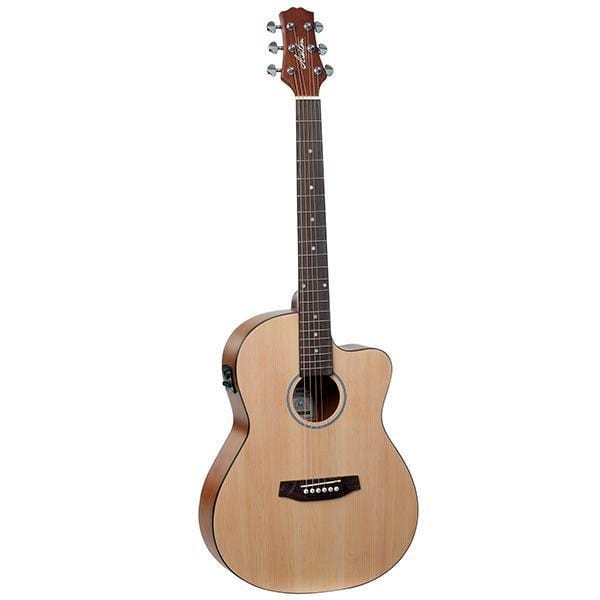 Ashton D10CEQ 39-inch Cutaway Electro Acoustic Guitar with EQ - Image 16