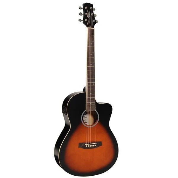 Ashton D10CEQ 39-inch Cutaway Electro Acoustic Guitar with EQ - Image 22