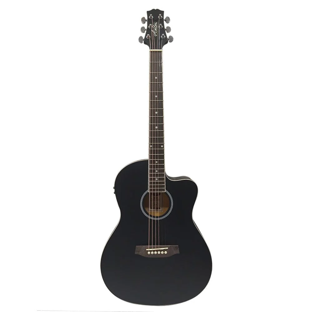 Ashton D10CEQ 39-inch Cutaway Electro Acoustic Guitar with EQ - Open Box - Image 3