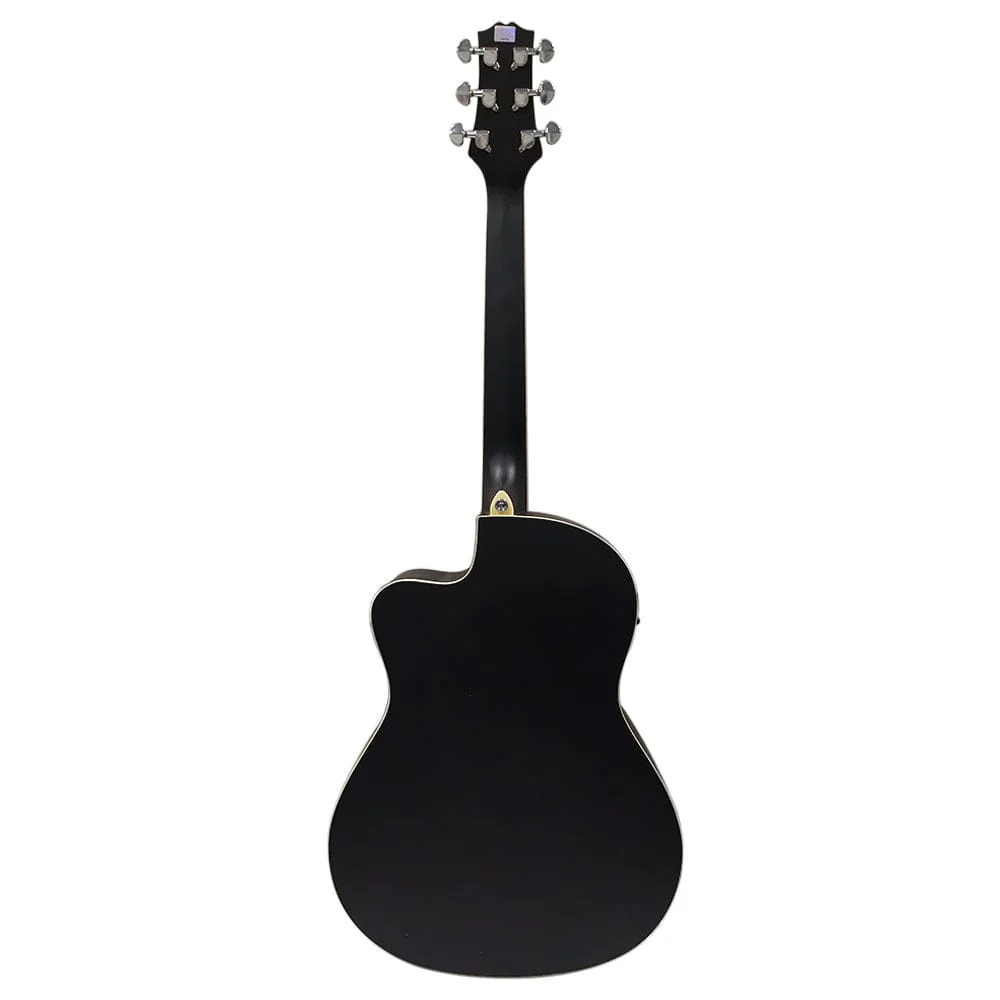 Ashton D10CEQ 39-inch Cutaway Electro Acoustic Guitar with EQ - Open Box - Image 6