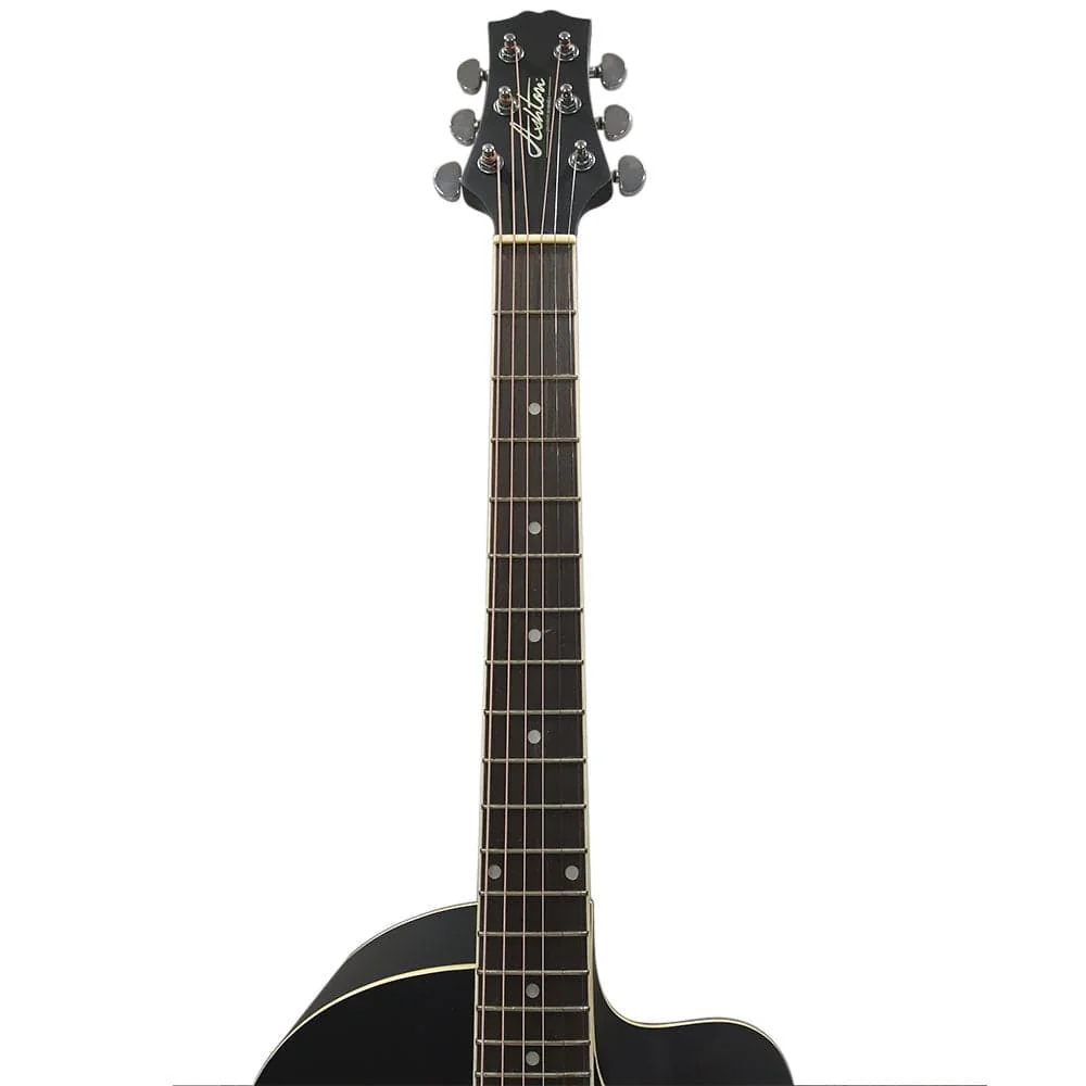 Ashton D10CEQ 39-inch Cutaway Electro Acoustic Guitar with EQ - Open Box - Image 7