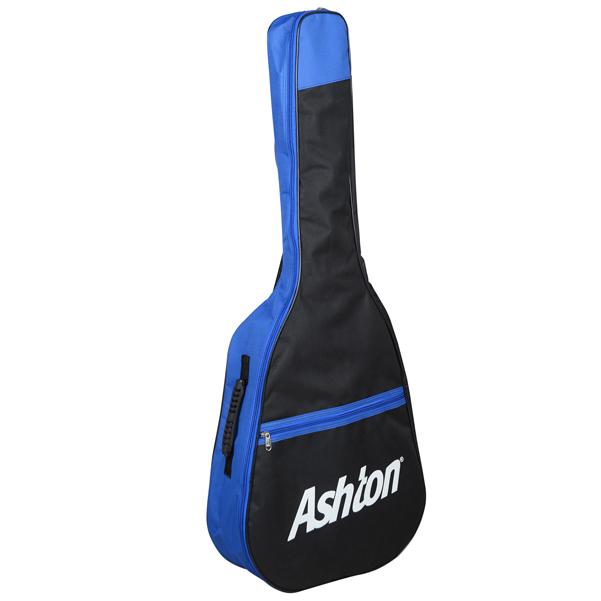Ashton D20CEQ NTM Dreadnought Cutaway Electro Acoustic Guitar with Bag - Natural Matte - Image 2
