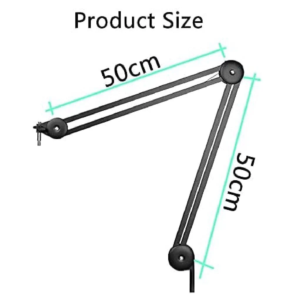Audio Array AA-14 Long Springless Microphone Arm Stand - Image 6