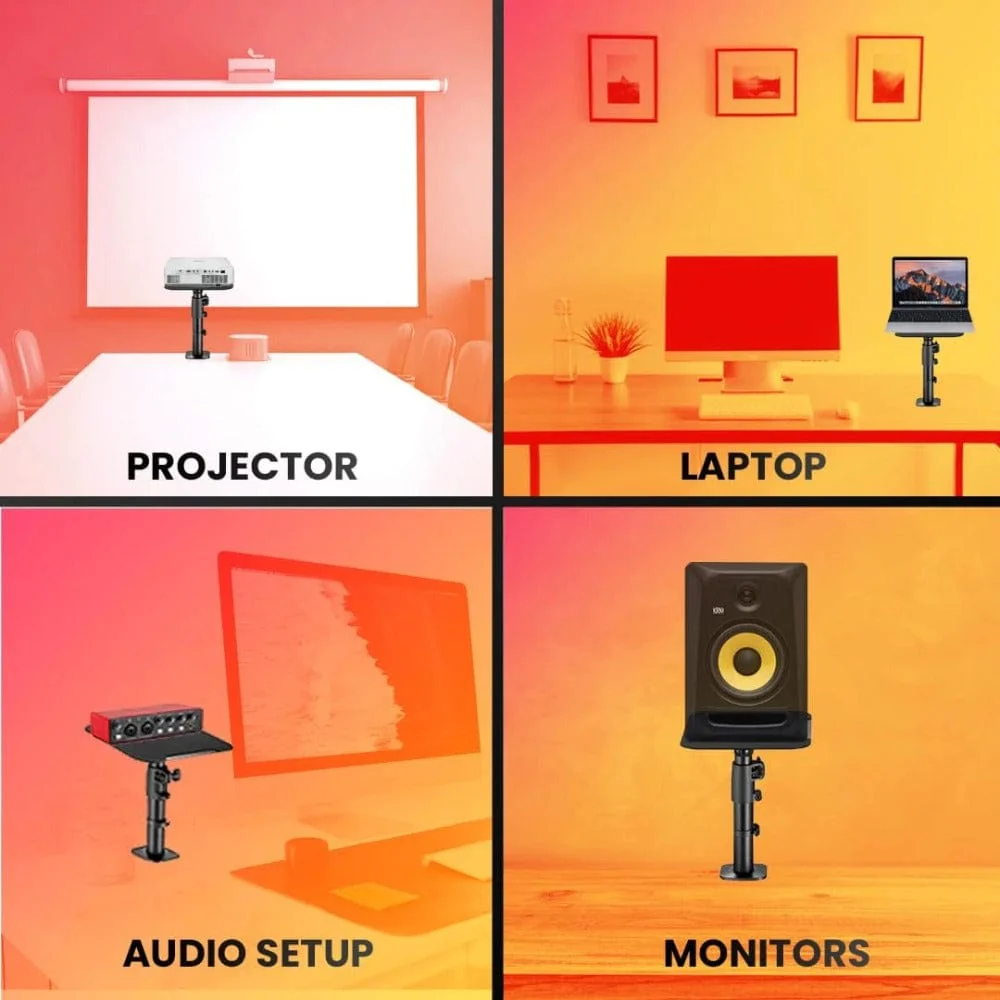 Audio Array AA-21 Desktop Mount Speaker Stands - Image 8