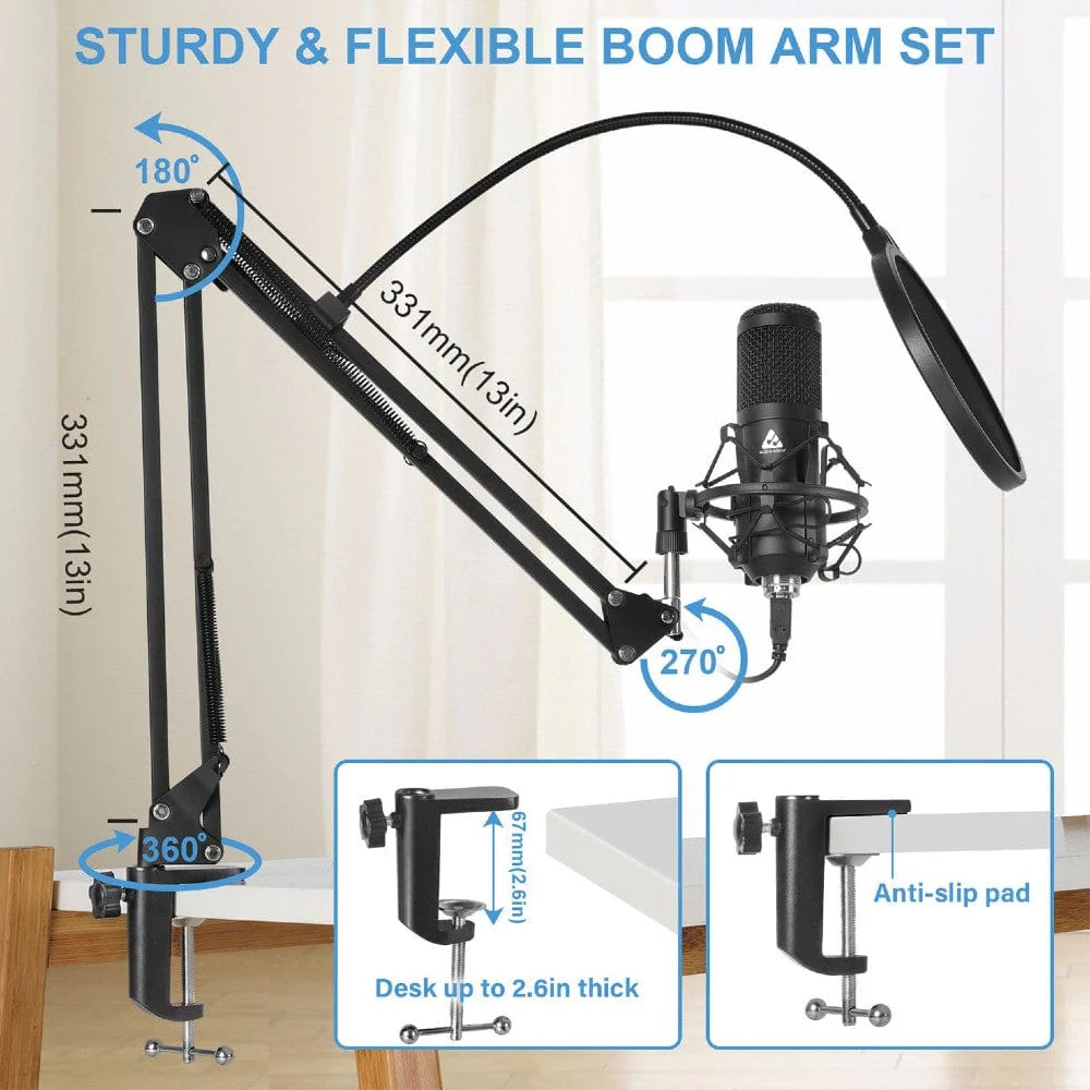 Audio Array AM-C1 USB Condenser Microphone Kit - Image 5