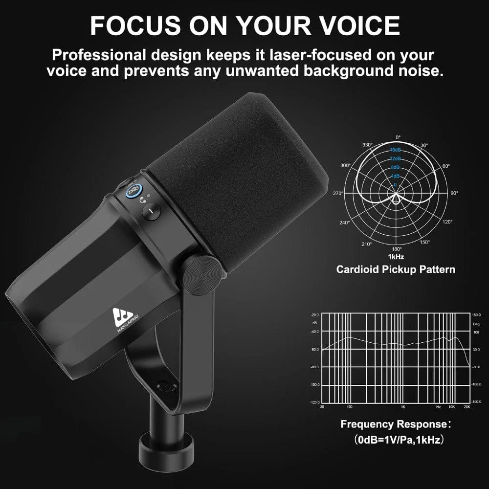 Audio Array AM-C11 USB/XLR Dynamic Microphone - Image 6