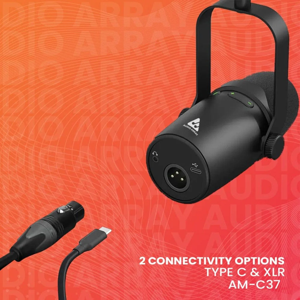 Audio Array AM-C37 USB-XLR Dynamic Microphone - Image 4