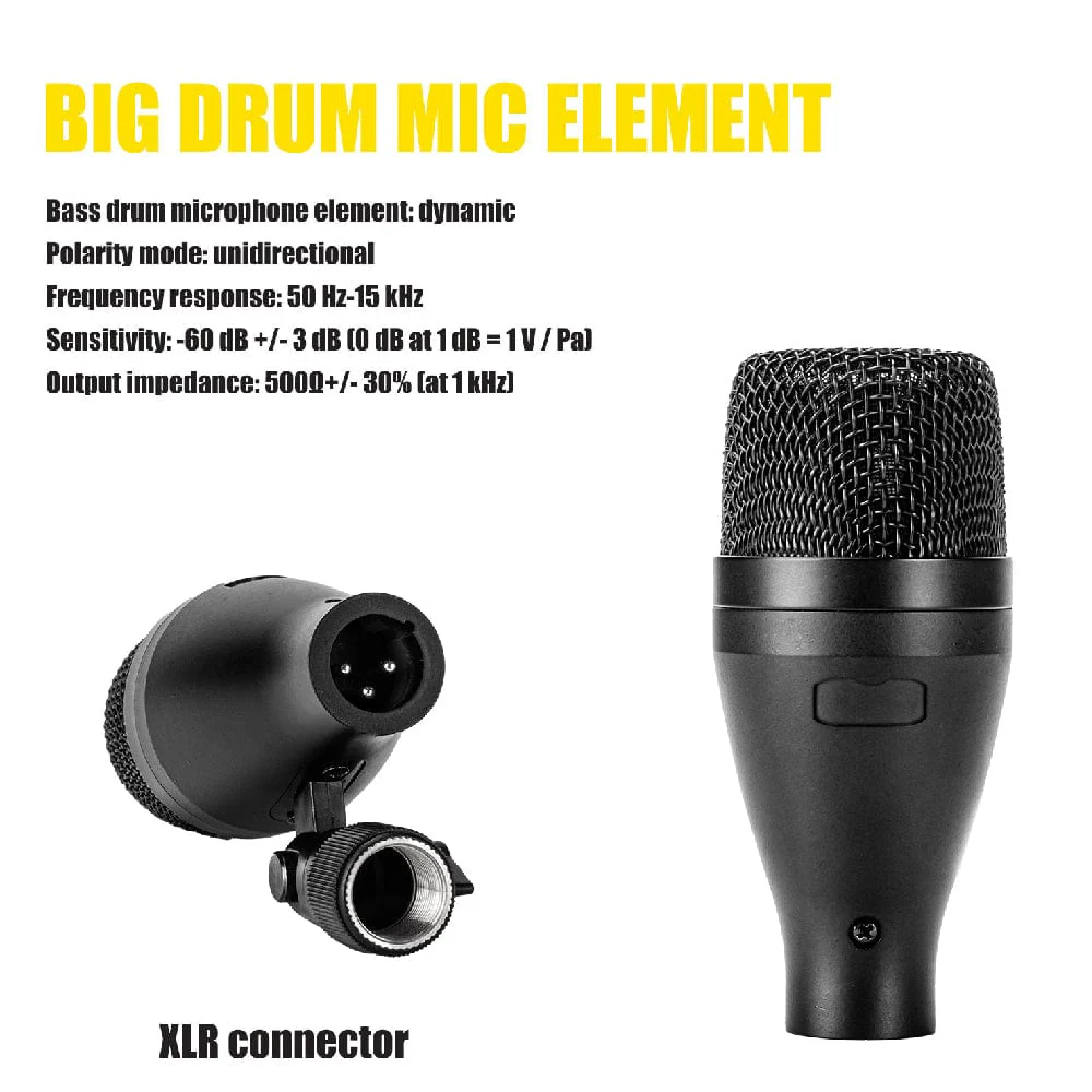 Audio Array AM-K2 7 Wired Drum Kit Microphone - Image 5