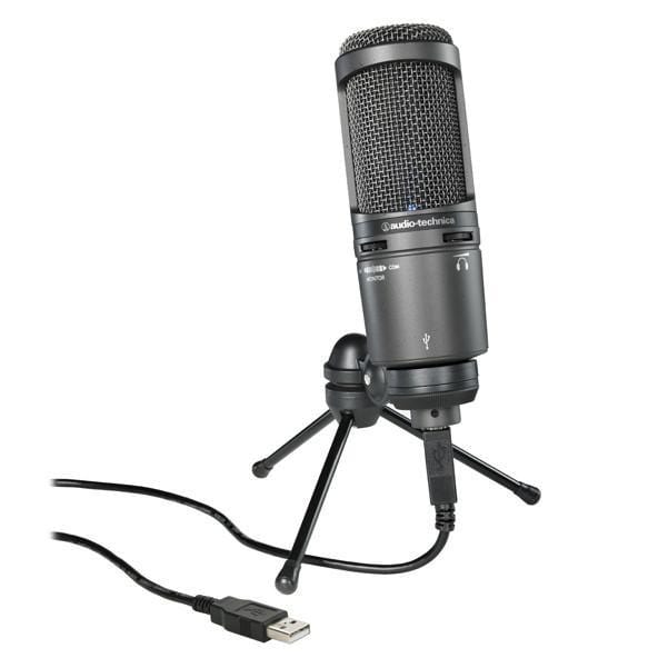 Audio-Technica AT2020 USB Plus Cardioid Condenser USB Microphone