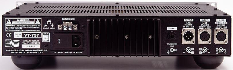 Avalon VT-737SP Tube Channel Strip - Image 3