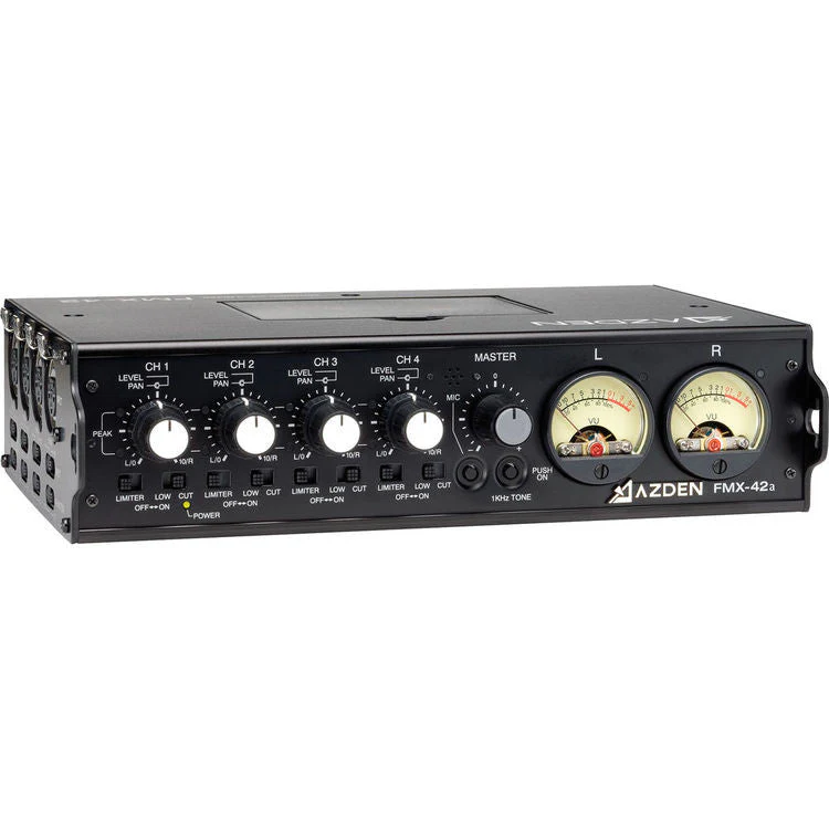 Azden FMX-42a 4 Channel Microphone Field Mixer