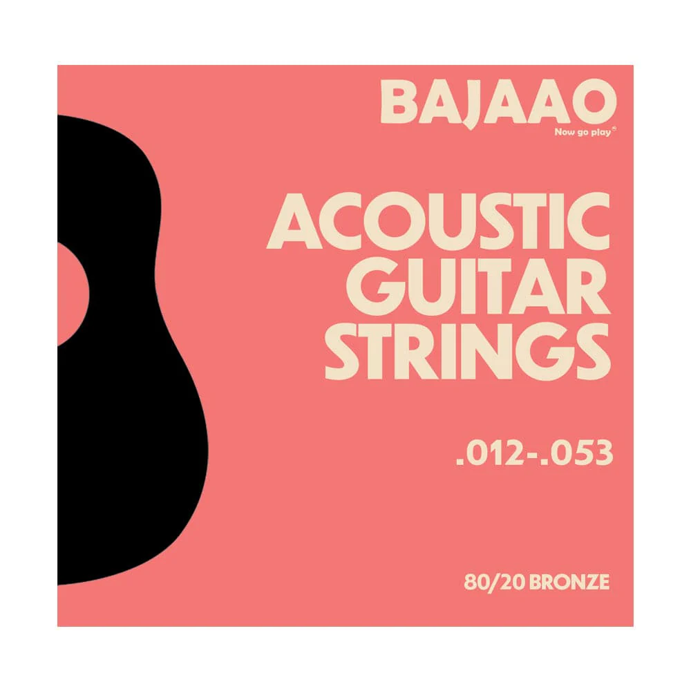 Bajaao 80/20 Bronze Acoustic Guitar String Set - Image 3