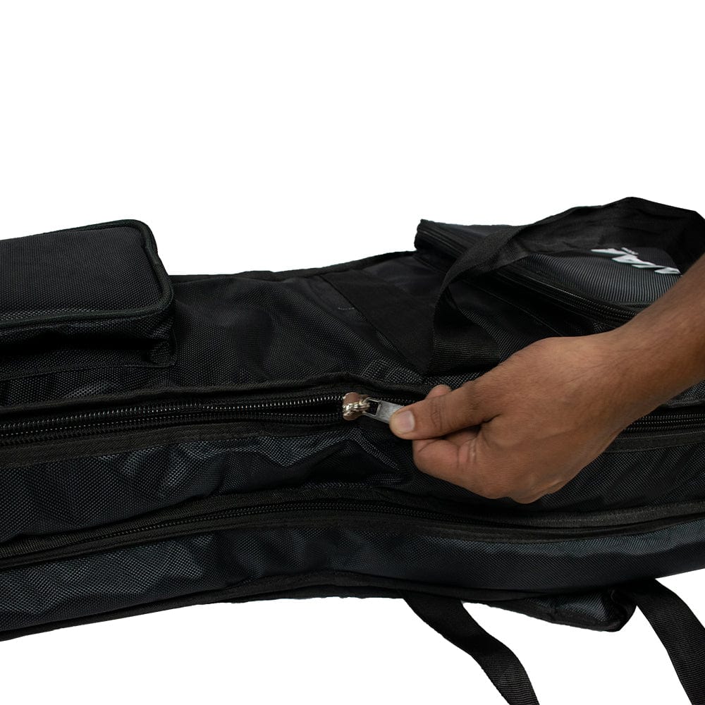 Bajaao Dual Electric Guitar Gig Bag with 12mm Padding for 2 Electric Guitars - Image 9