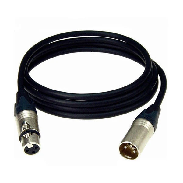Bajaao Neutrik Cable NC3MXX Male XLR to NC3FXX Female XLR  (1.5 M)