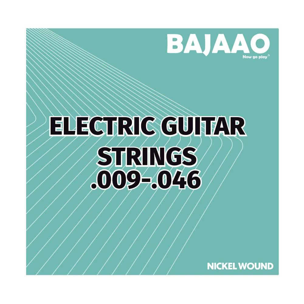 Bajaao Nickel Wound Electric Guitar String Set