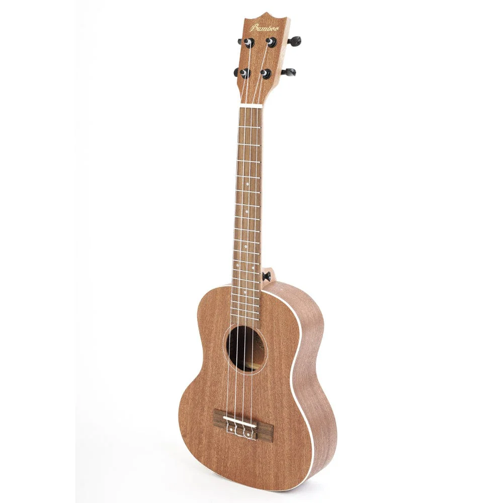 Bamboo Classic Series Sapele Line Tenor Ukulele with Gig Bag - Image 4