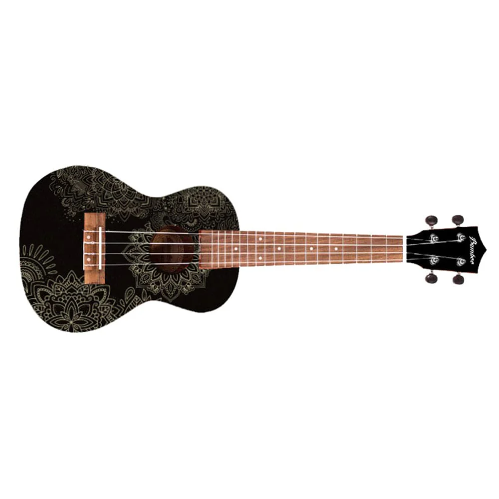Bamboo New Generation Black Edition Series Concert Ukulele with Gig Bag - Image 2
