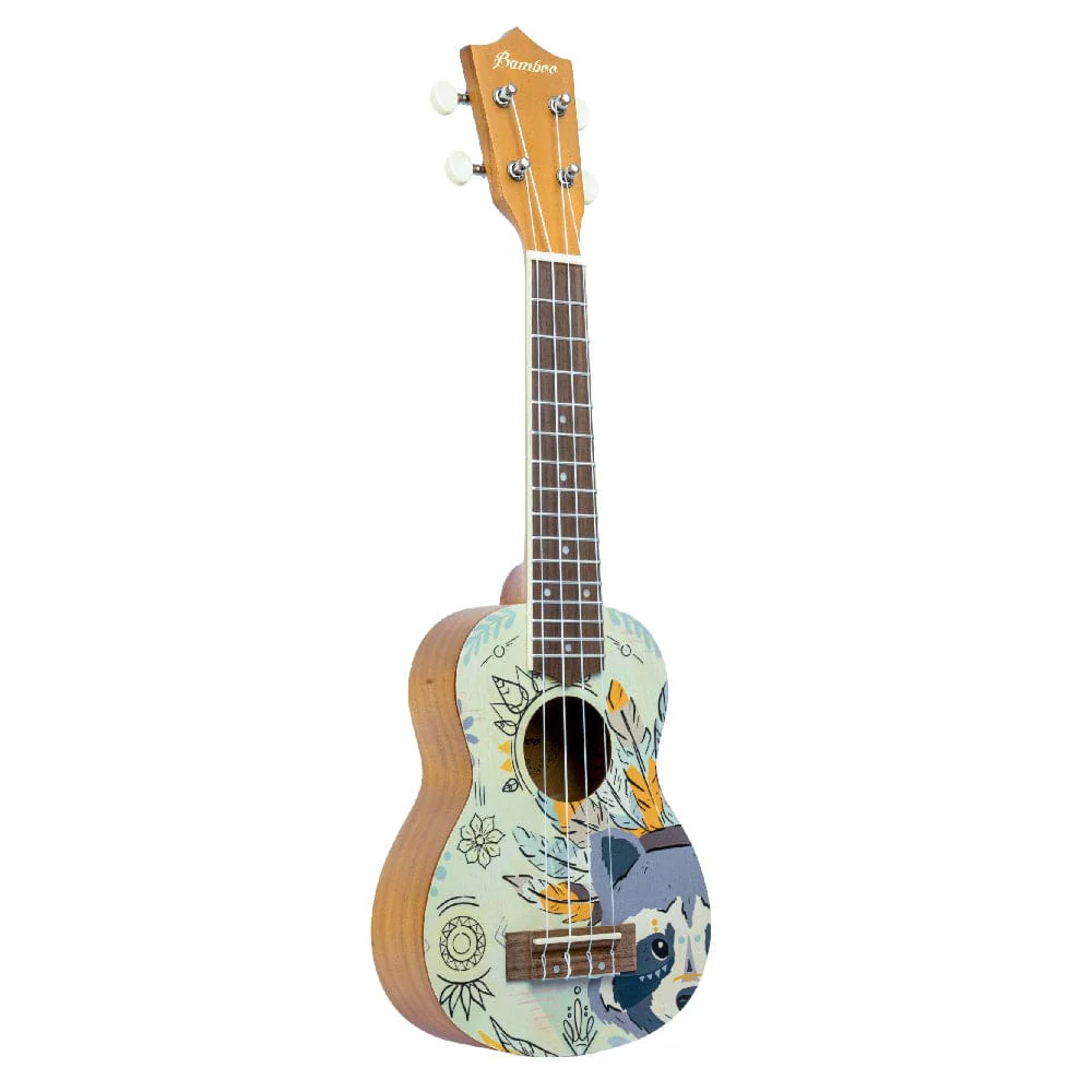 Bamboo New Generation Dreams Line Series Soprano Ukulele with Gig Bag - Image 3