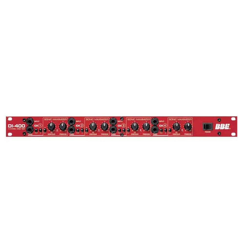 BBE DI-400 4-Channel Active Sonic Maximizer Signal Direct Box