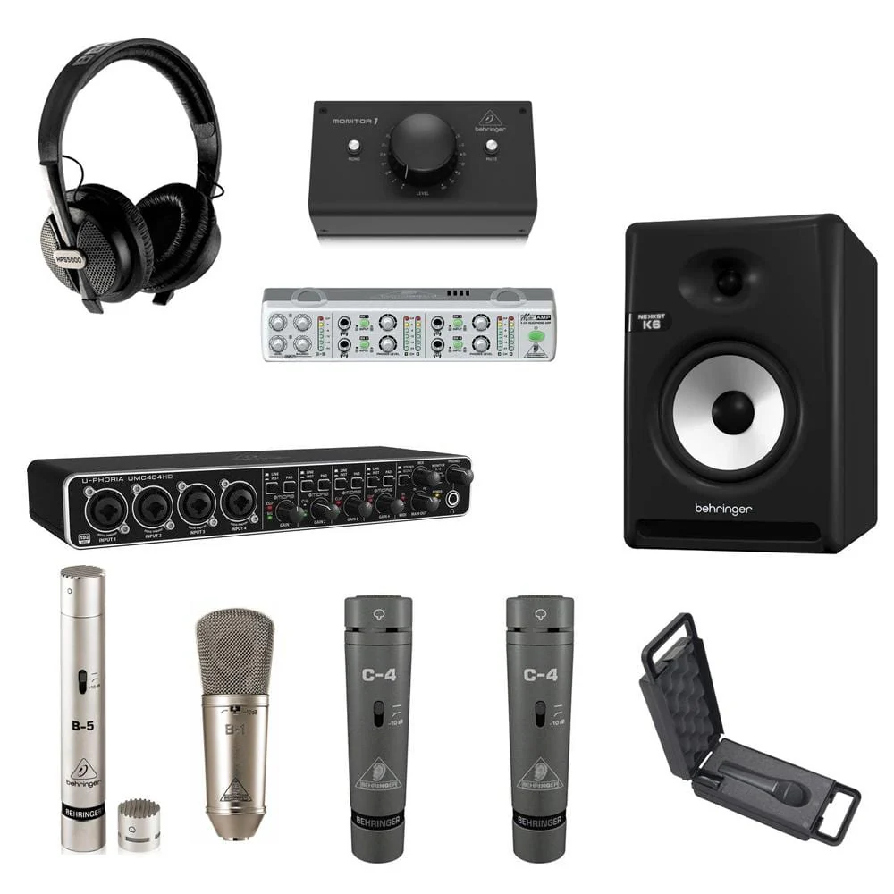 Behringer Budget Recording Studio 1 Bundle