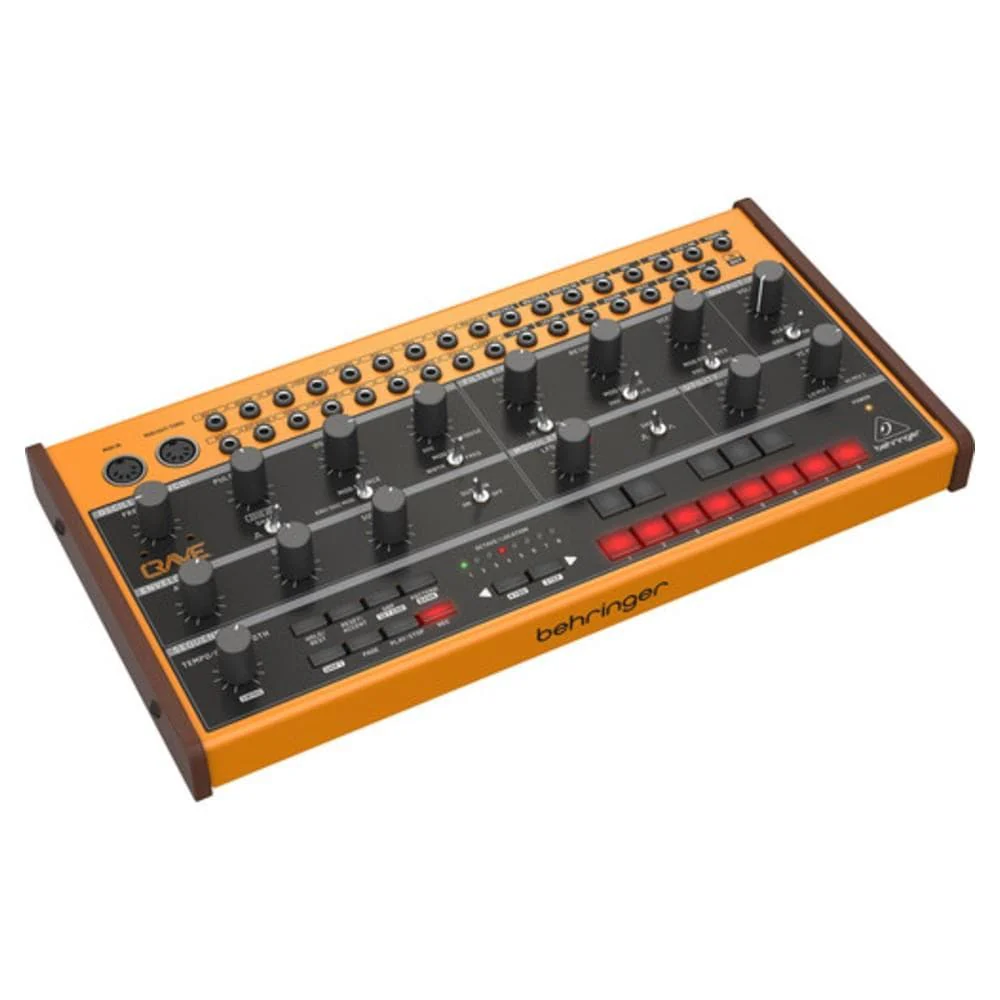Behringer Crave Analog Semi-Modular Synthesizer with 32-Step Sequencer