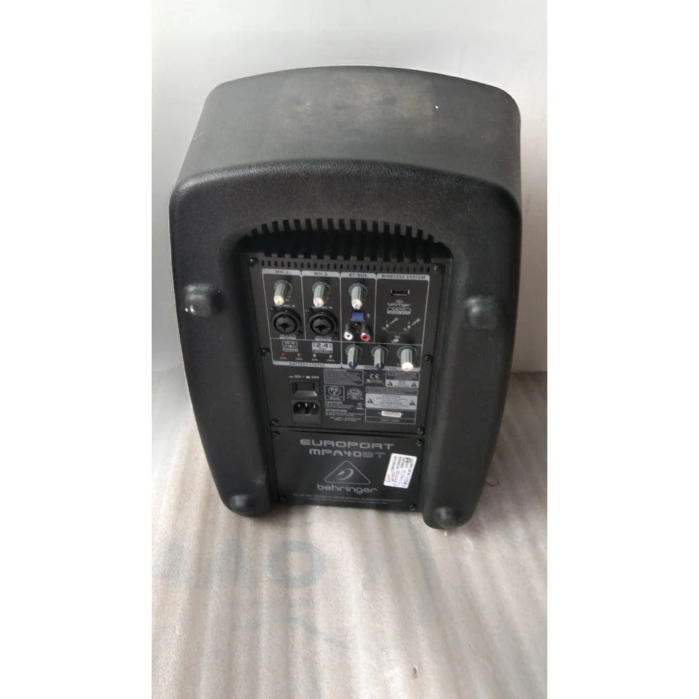 Behringer Europort MPA40BT Portable PA System w/bluetooth - Open Box B Stock - Image 2
