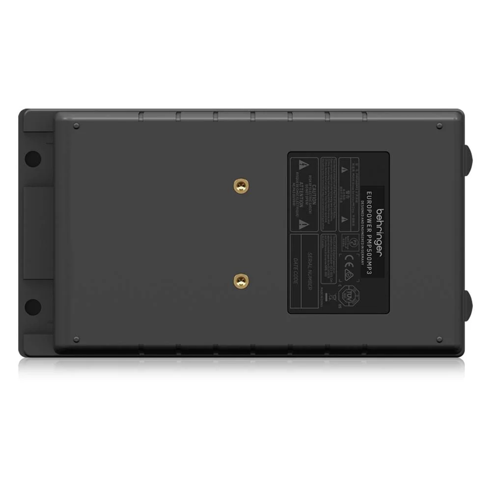 Behringer Europower PMP500MP3 500-Watt 8-Channel Powered Mixer - Image 3