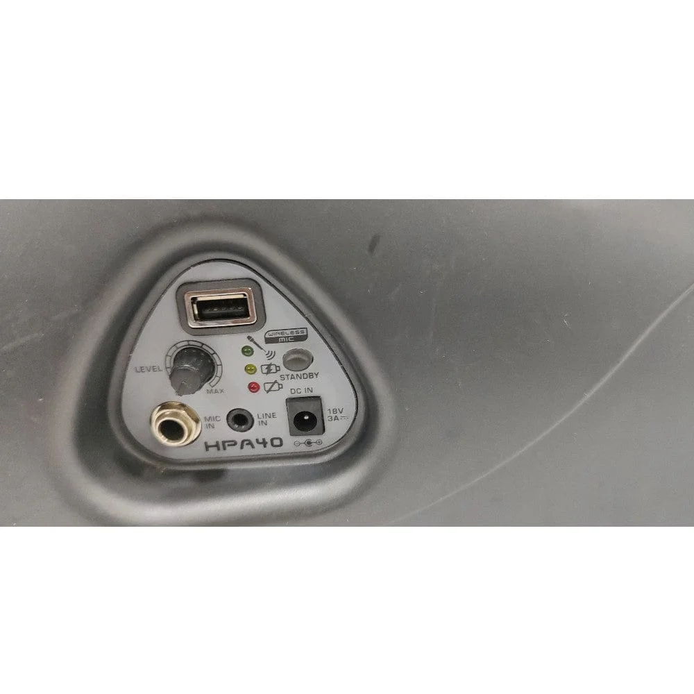 Behringer HPA40 40-Watt Handheld PA System - Open Box B Stock - Image 9
