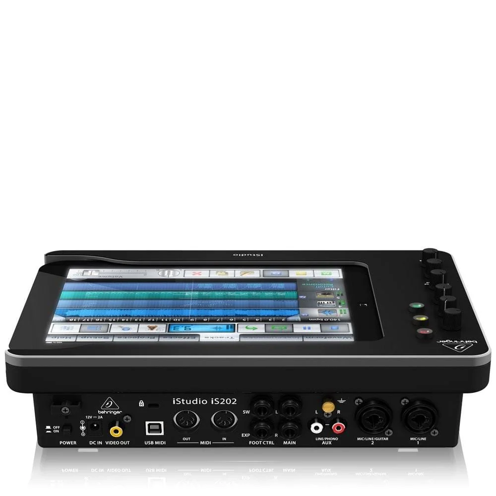 Behringer iStudio iS202 Professional iPad Docking Station - Image 6