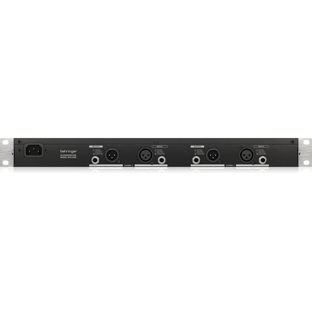 Behringer MIC2200 V2 Tube Microphone Pre Amplifier - Image 4