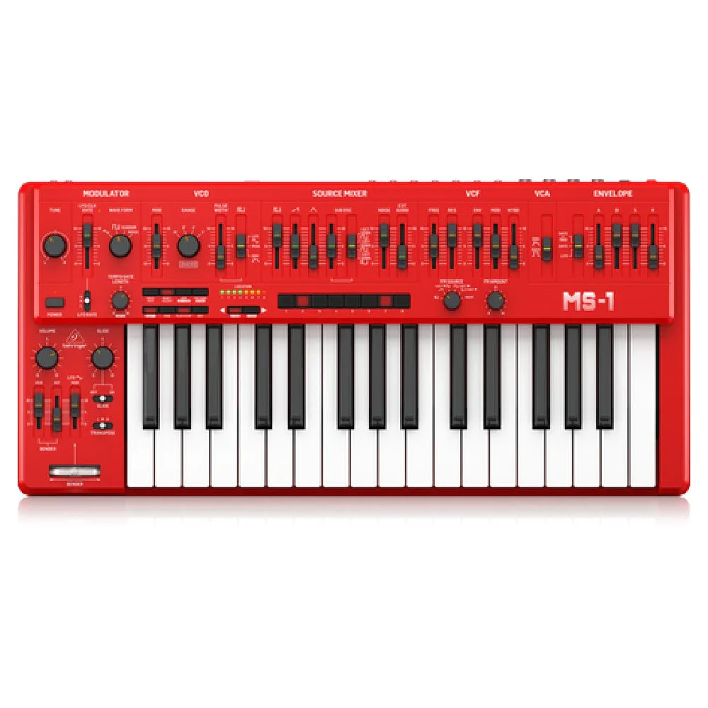 Behringer MS-1 Analog Synthesizer with Live Performance Kit - Image 10