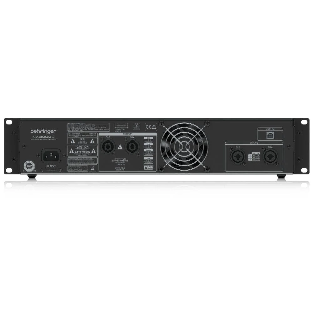 Behringer NX3000D Portable Power Amplifier - Image 4